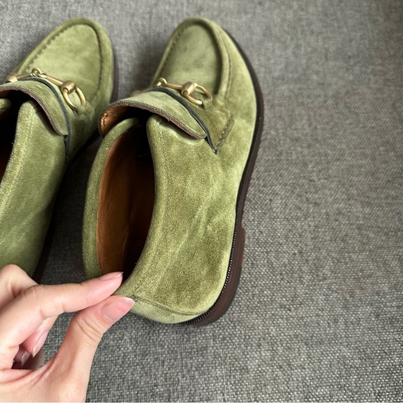 Vintage Gucci green horsebit loafers/ankle boots - Picture 8 of 8